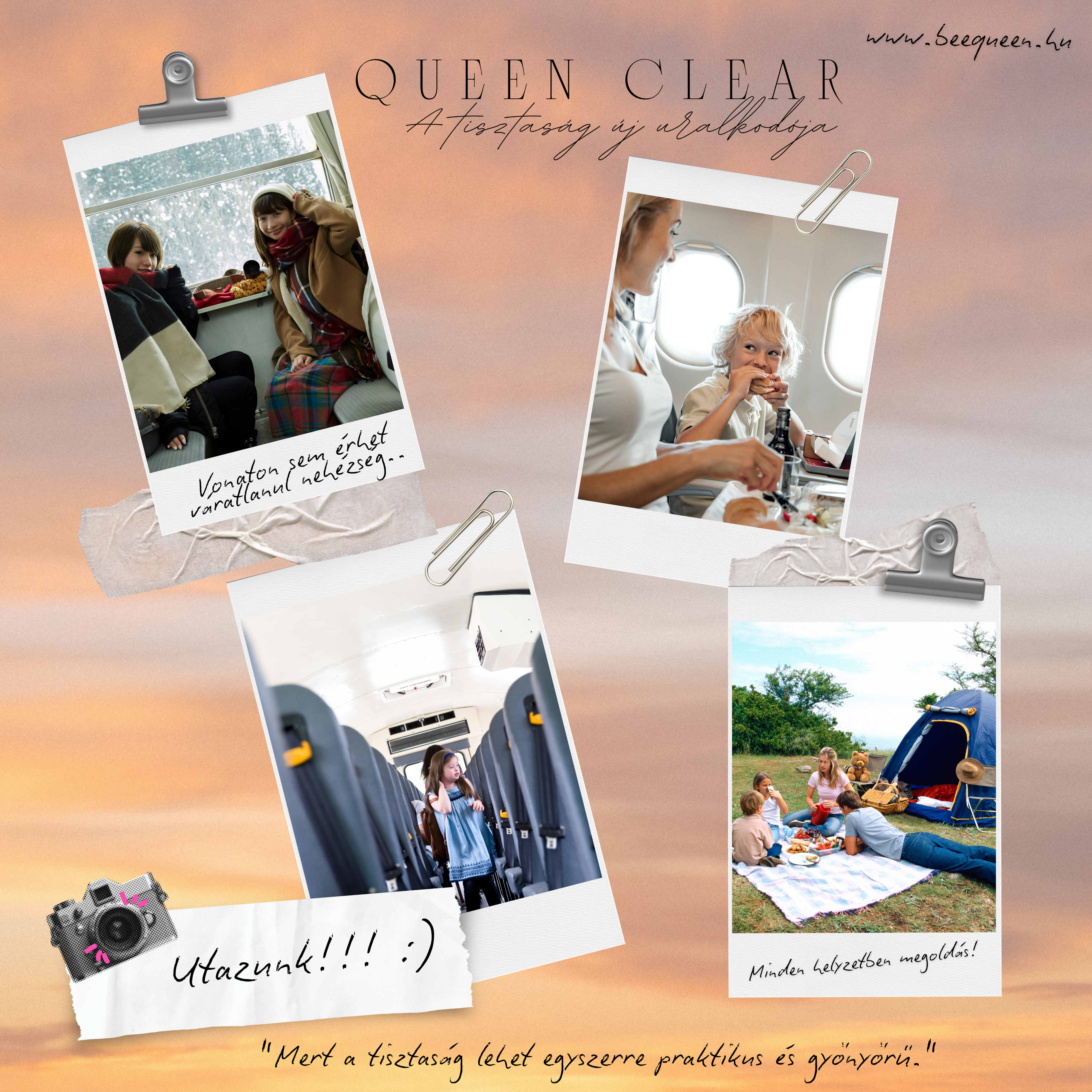 A tisztaság nem luxus utazás közben sem